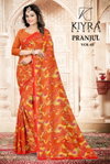 Pranjul Vol 2 By Kiyra Georgette Printed Daily Wear Saree Suppliers In India
